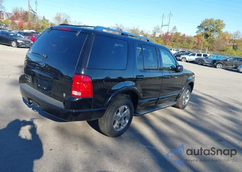 2003 Ford Explorer Limited z USA, uszkodzony, nr VIN 1FMDU75W03UC59723